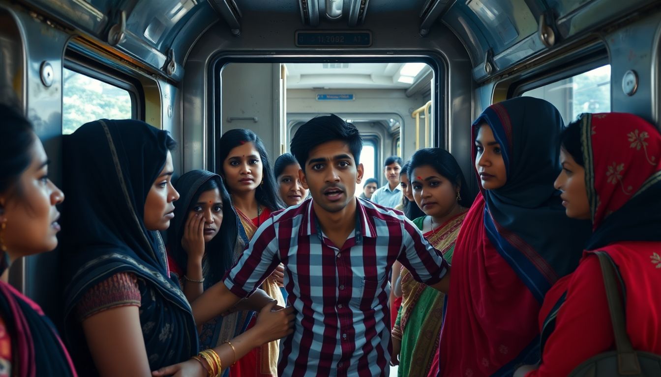 Women Commuters Stop Man From Jumping Out of Mumbai Local Ladies' Coach