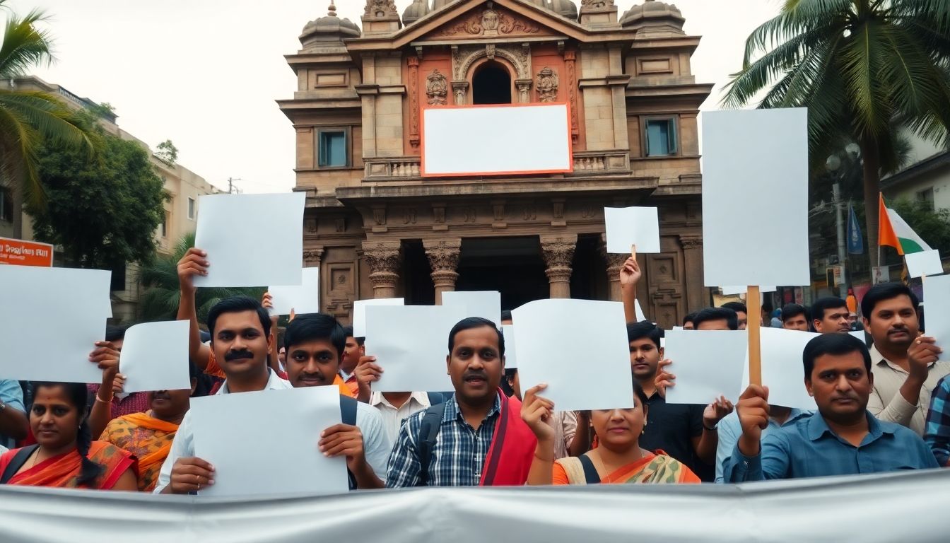 Kalyan Congress protests over alleged Ayodhya Ram Temple donation scam