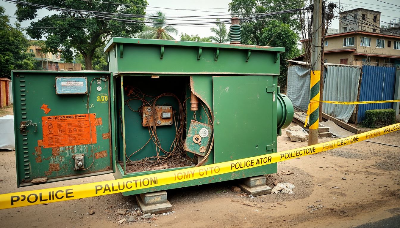 Thane Police arrest seven men for transformer copper wire thefts in Murbad
