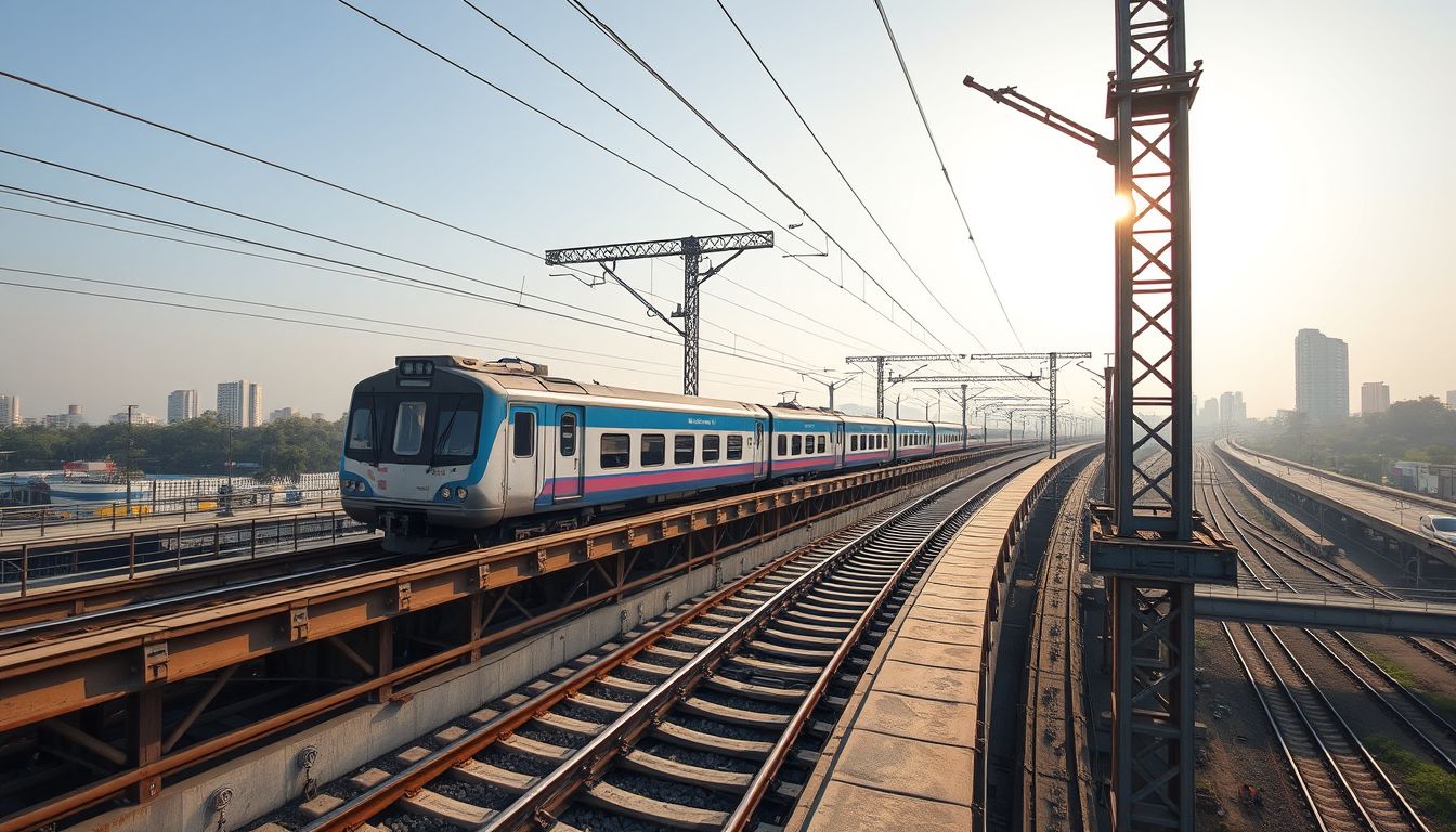 MRVC Completes Over 20 Suburban Rail Works in July After Capital Boost