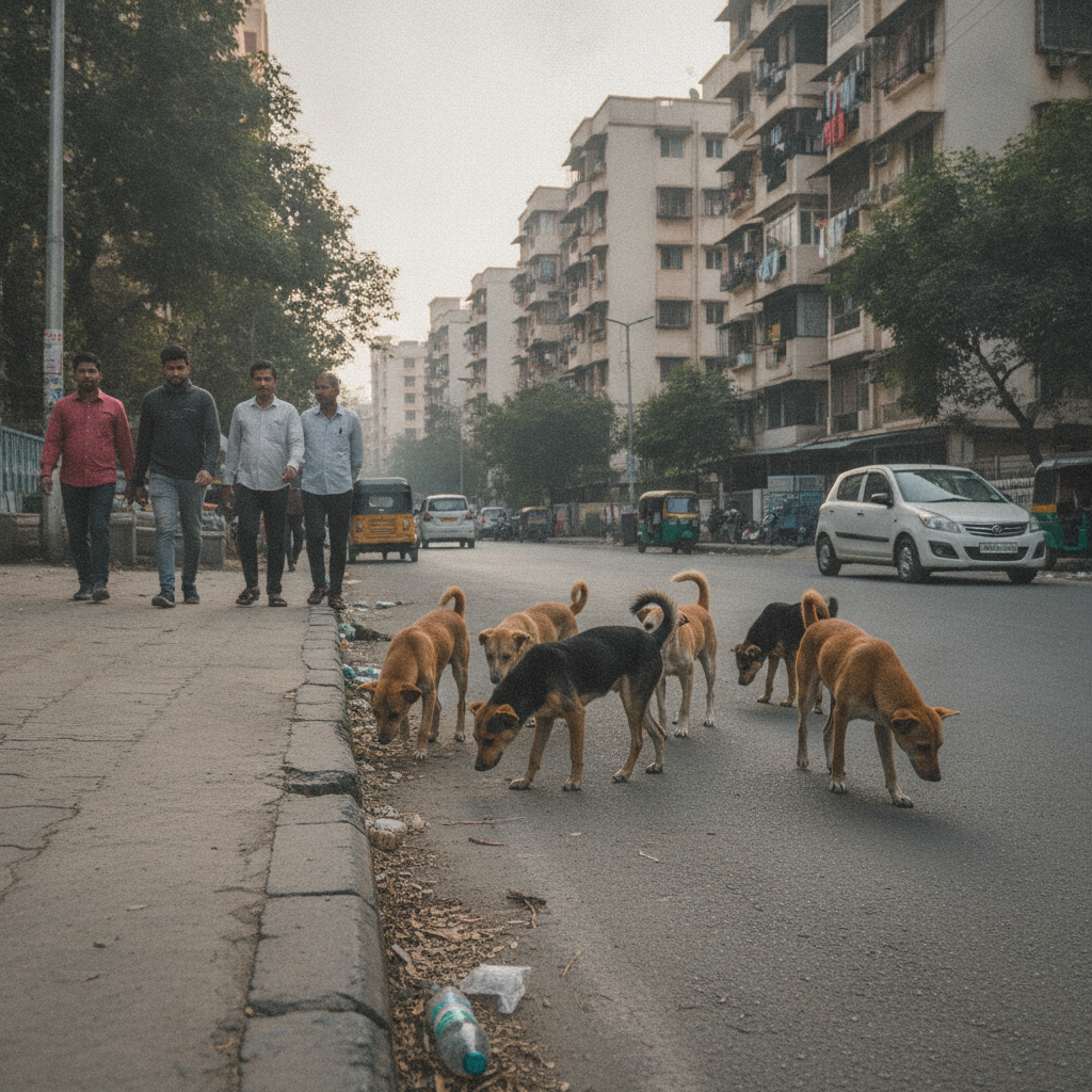 Panvel Records 5,662 Stray Dog Bites In Eight Months Across Civic Limits