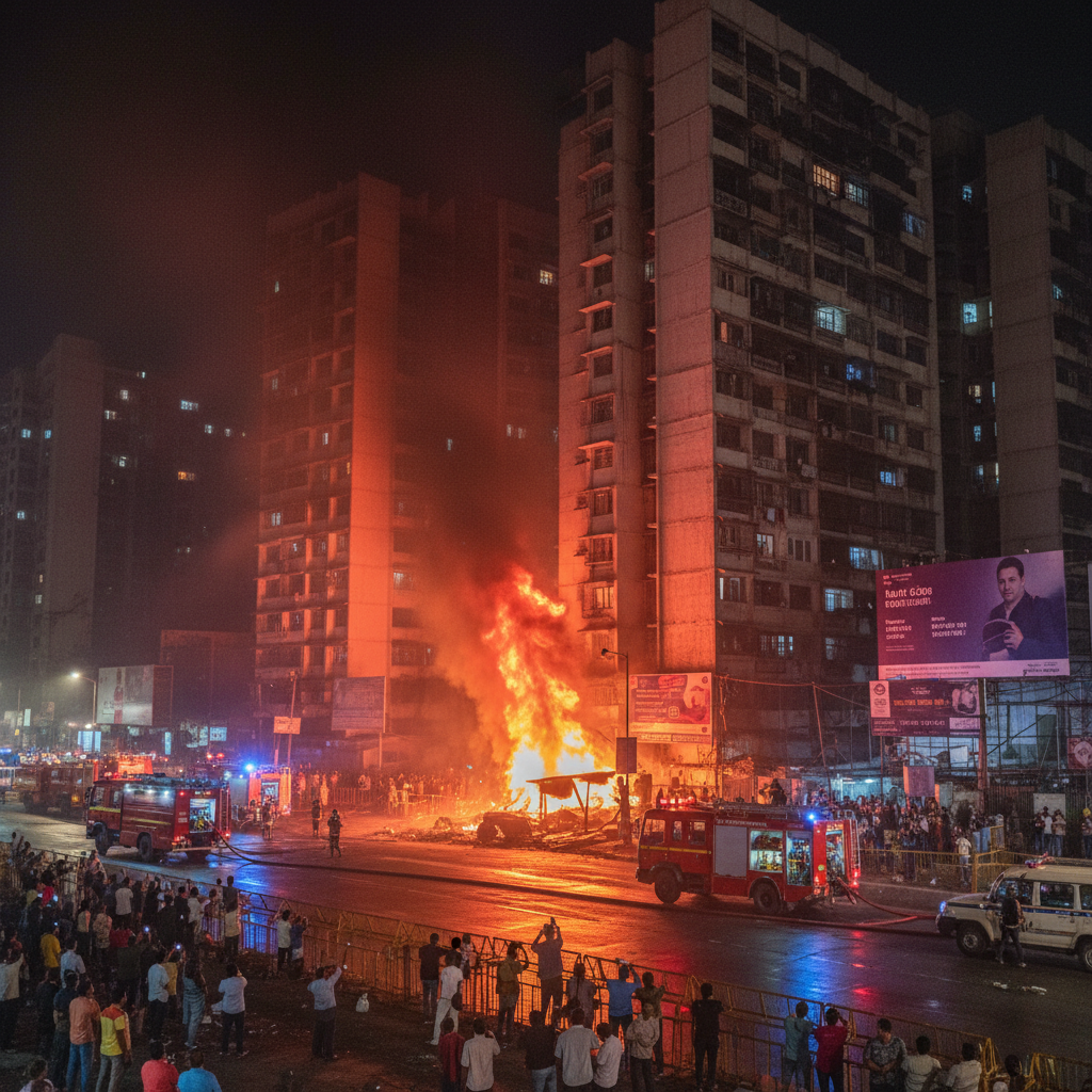 Daisy Shah Slams Campaigners After Fire Breaks Out Near Bandra East Apartment