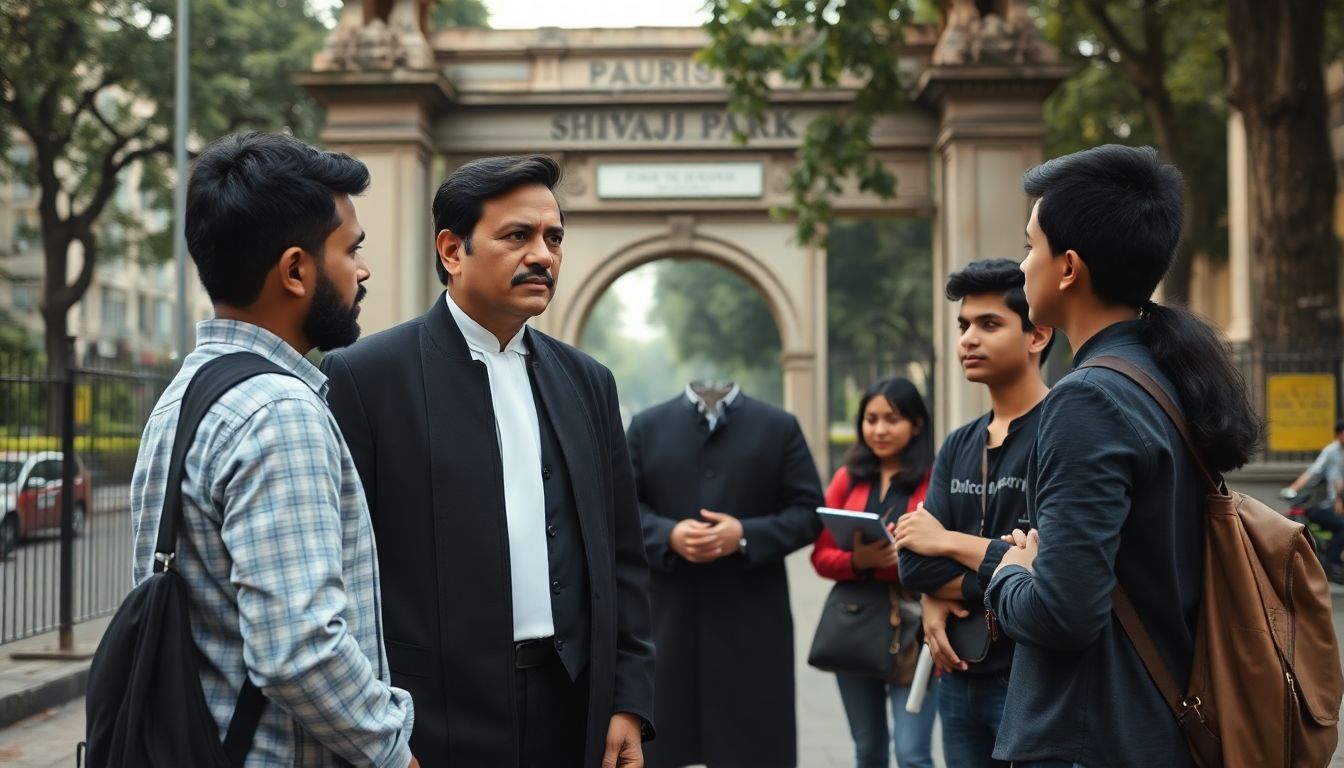 Advocate Nitin Satpute Offers Free Legal Aid to Dadar Shivaji Park Protesters