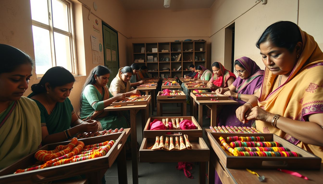 Thane Mental Hospital Patients Craft 500 Rakhis for Soldiers