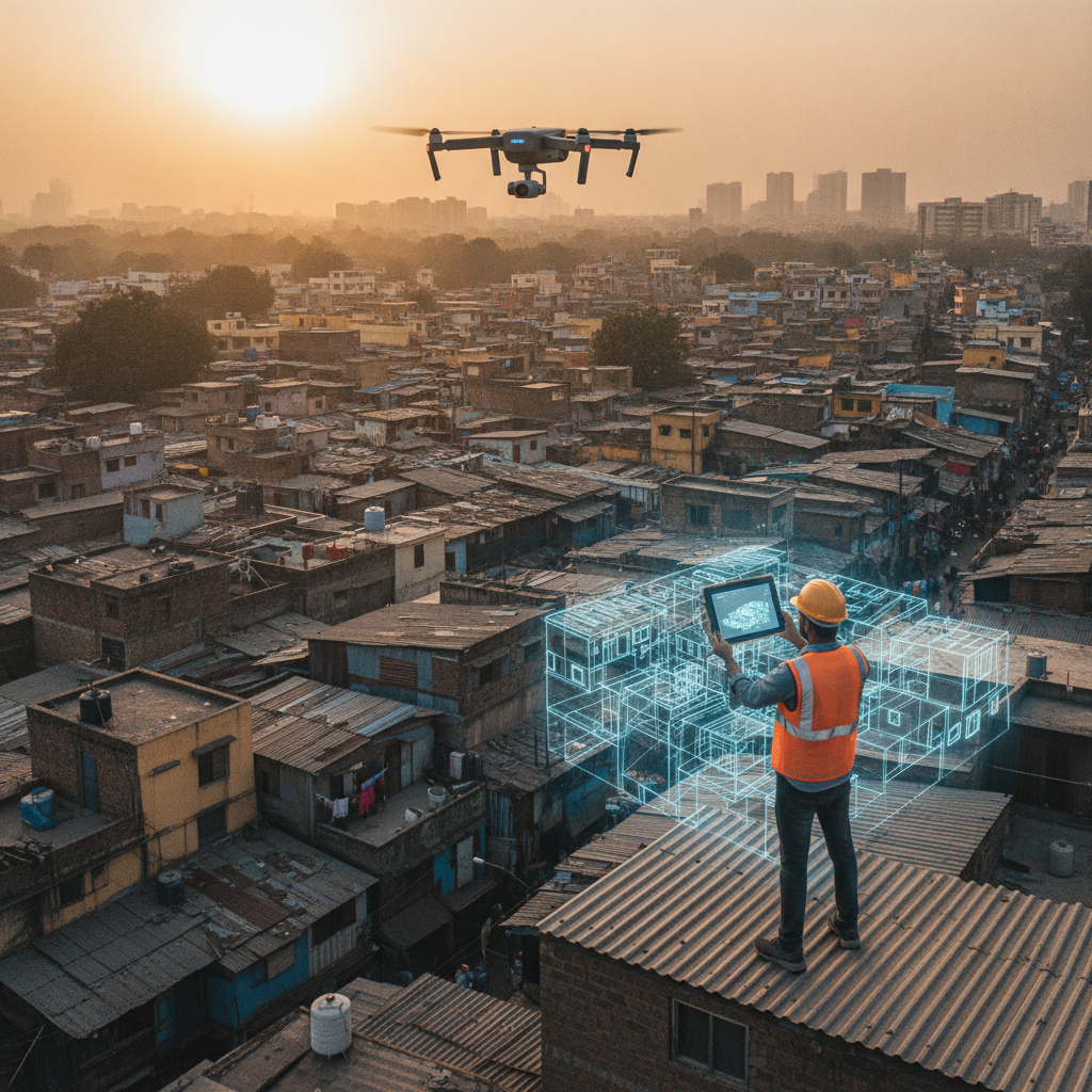 Dharavi Redevelopment Project Uses Digital Twin Tech to Verify Mumbai Slum Residents