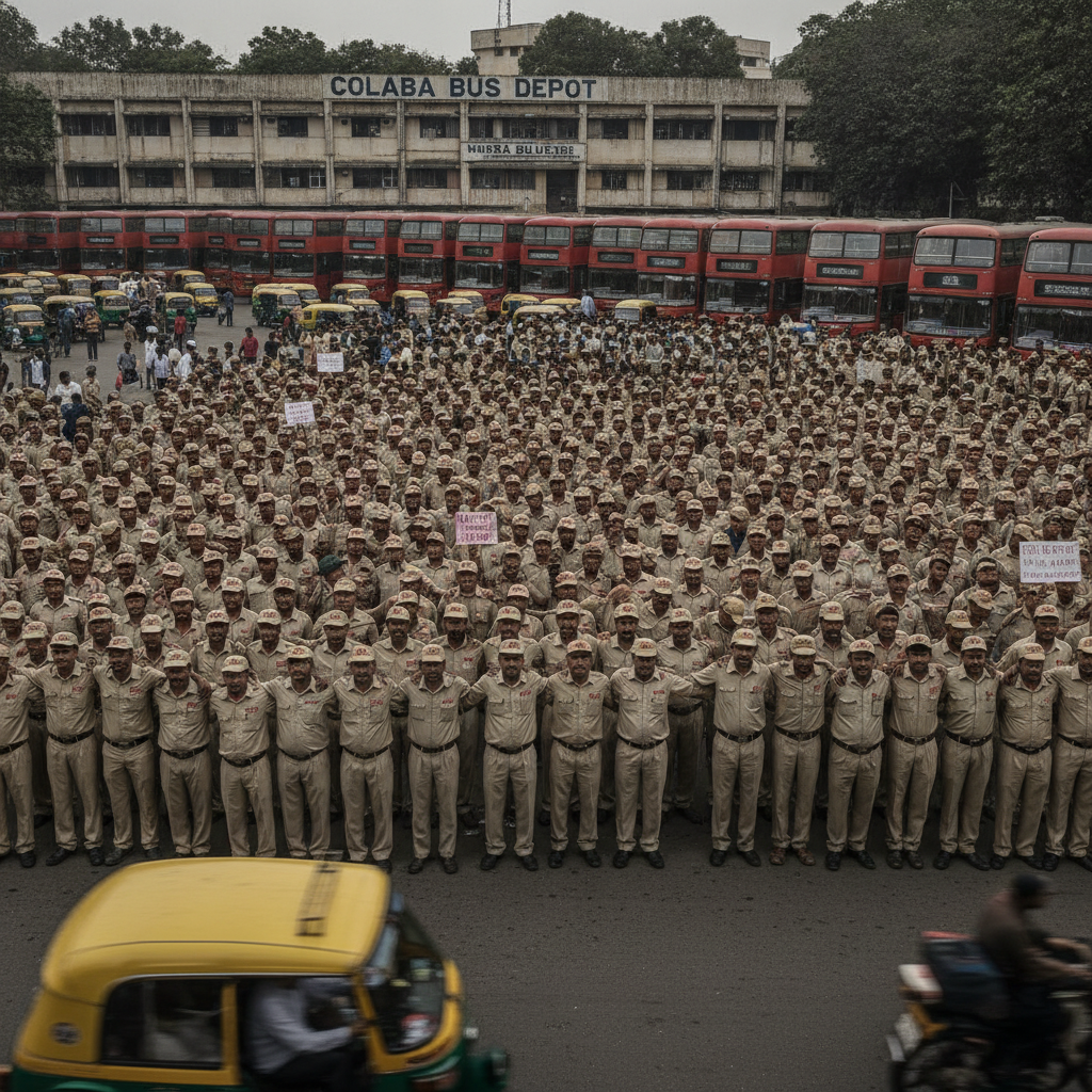 Nitin Nandgaonkar Backs Mumbai BEST Workers Agitation Citing Growing Employee Unity