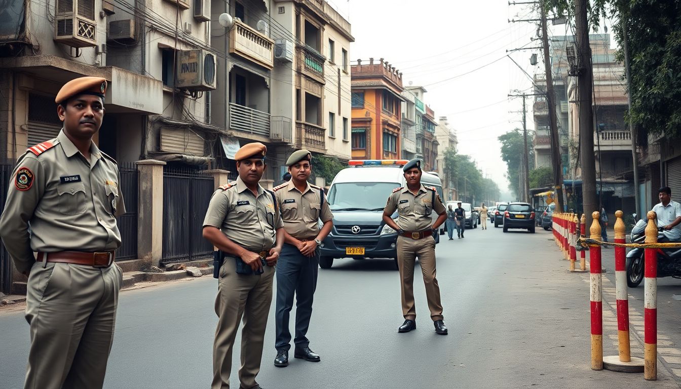 Heavy Police Deployment in Mazgaon After Eggs Hurled at Ganesh Procession