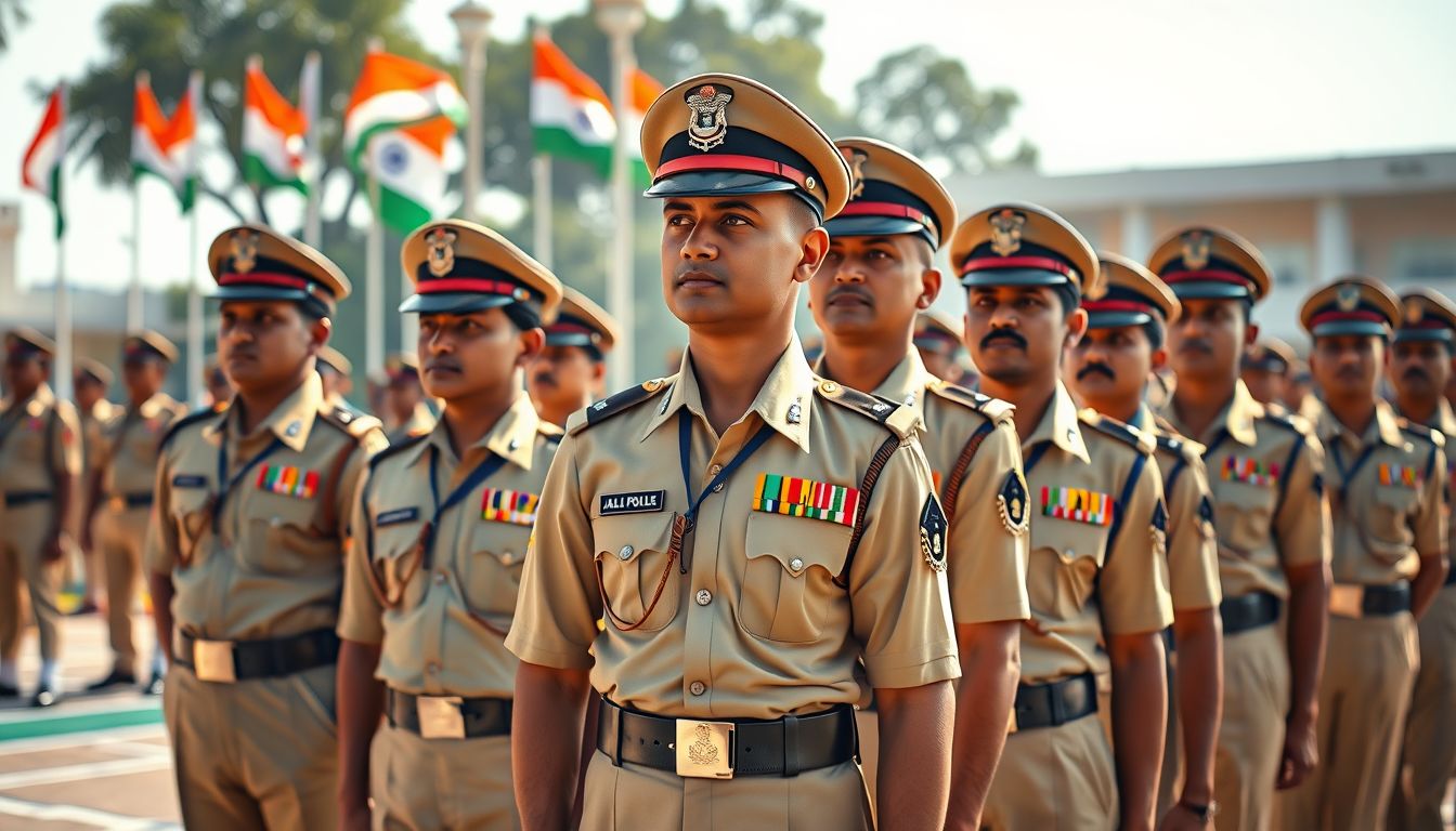 15 Navi Mumbai Police Personnel Awarded Service Medals on Independence Day