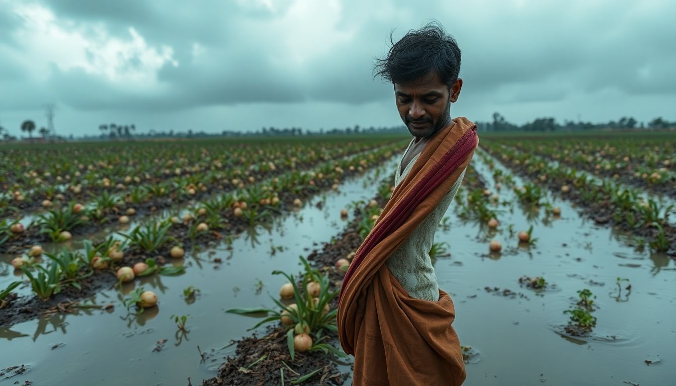Onion Growers Demand Maharashtra Government Show Urgency For Rain-Hit Farmers