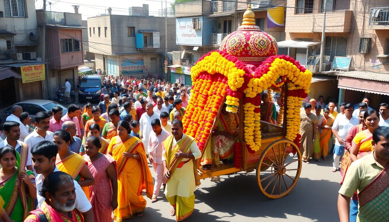 Padmashali Community Marks Raksha Bandhan With 78-Year-Old Procession In Bhiwandi