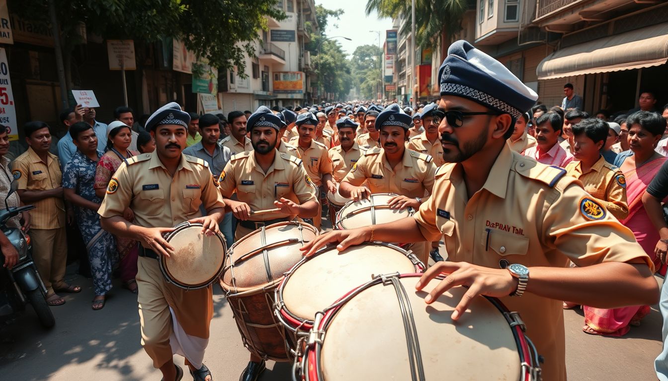 Morya Pathak Honors BEST Workers During Kalachowki Ganpati Aagman