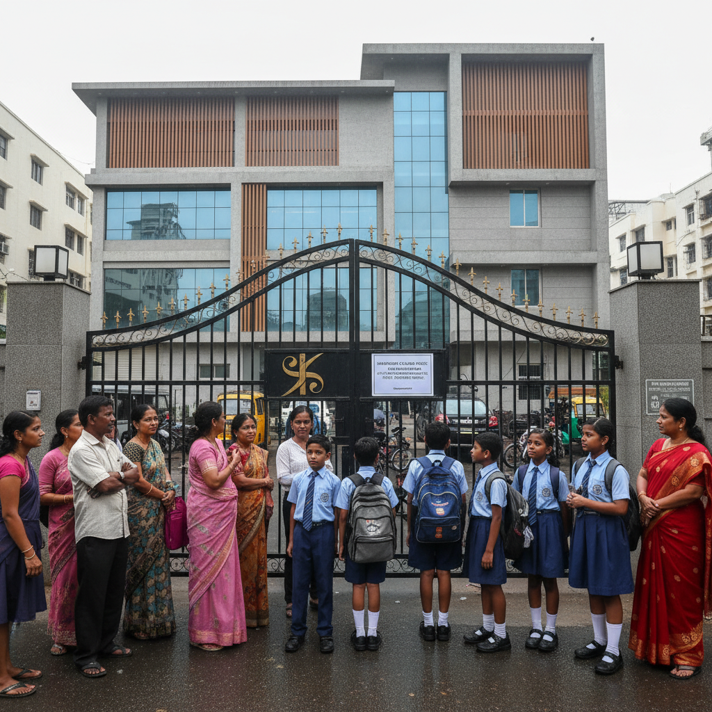 400 Sion School Students Face Uncertainty After Campus Declared Unauthorised