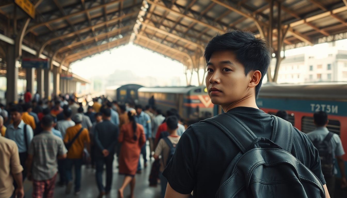 South Korean Tourist Fails to Board Local Train at Thane Station, Takes Taxi