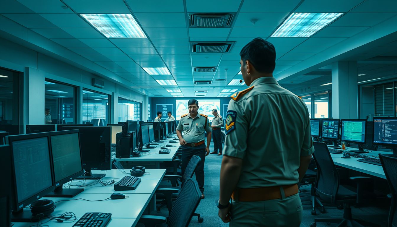 Navi Mumbai Police Bust Fake Call Centre in Mahape, Detain 13