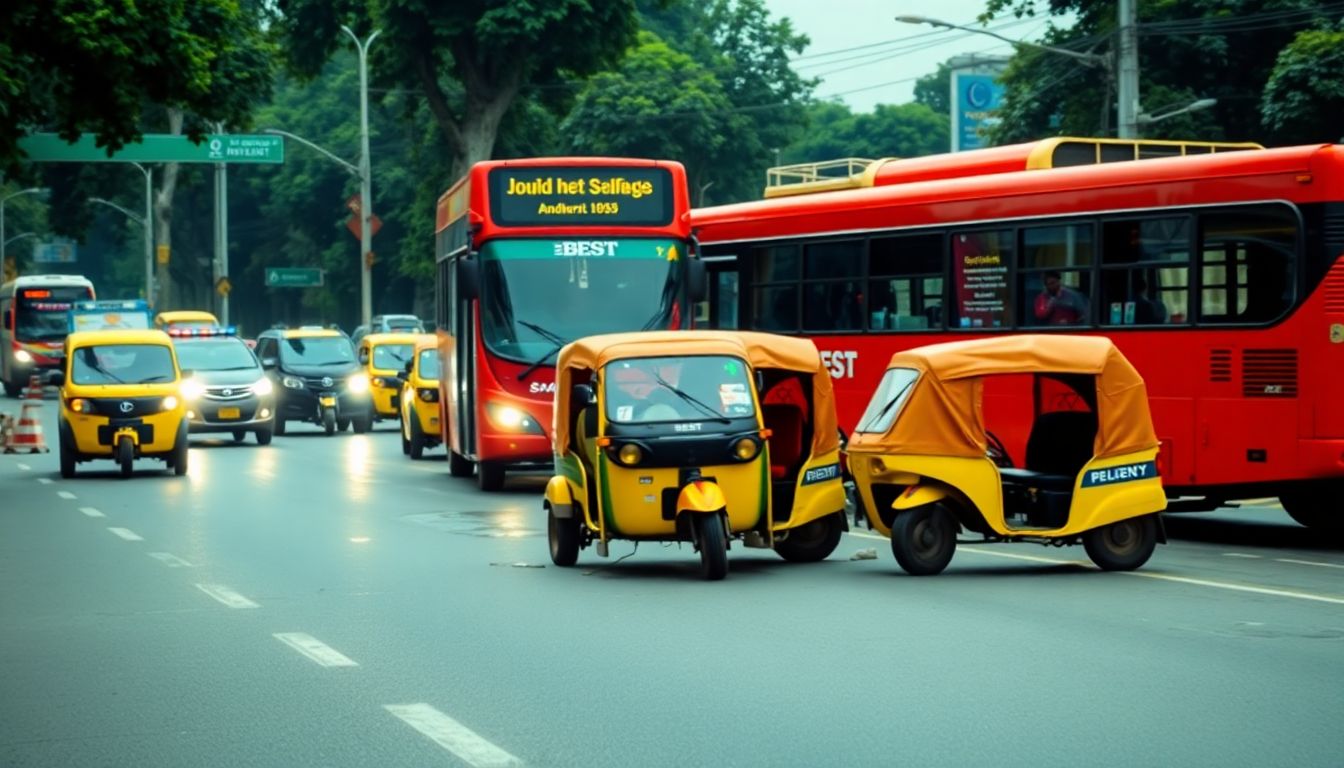 BEST Bus Crashes Into 14 Vehicles in Andheri West, Injuring Up to Three People