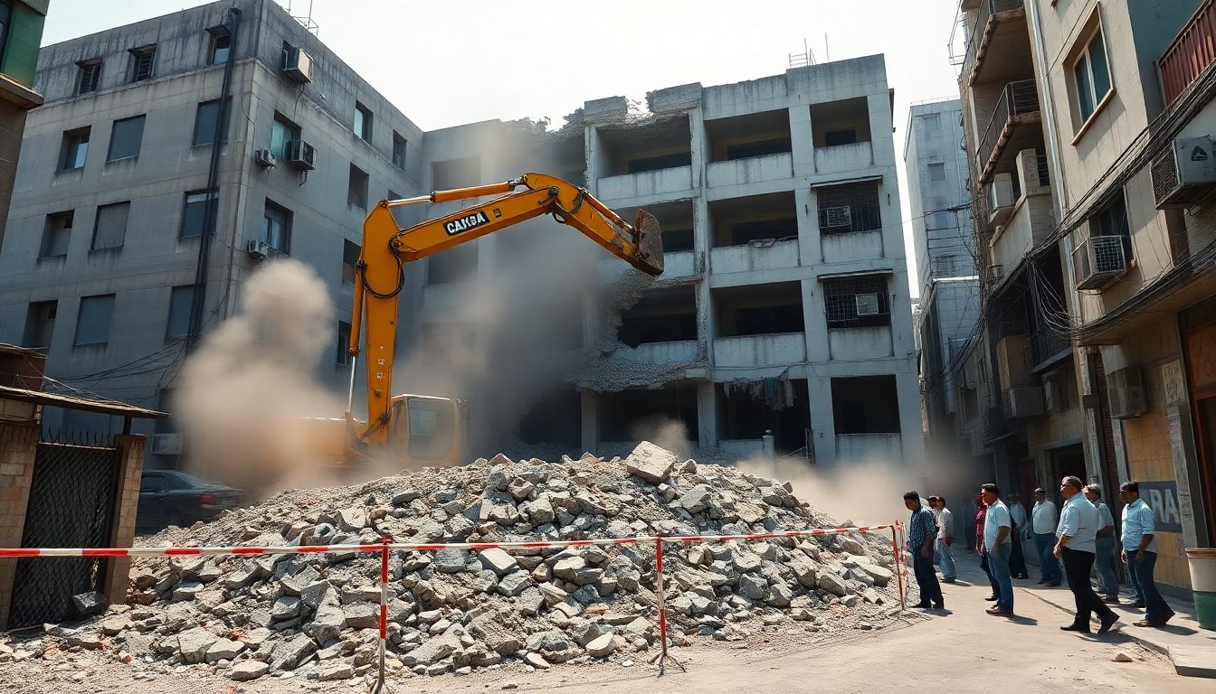 BMC demolishes unauthorised Tehzeeb Islamic English School building in Govandi
