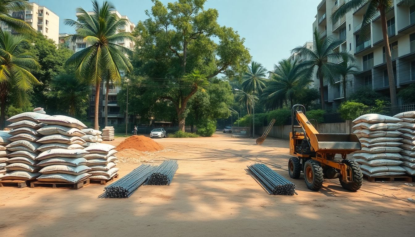 Bandra Residents Demand Action Over Roadwork Materials Stored on Garden Plot
