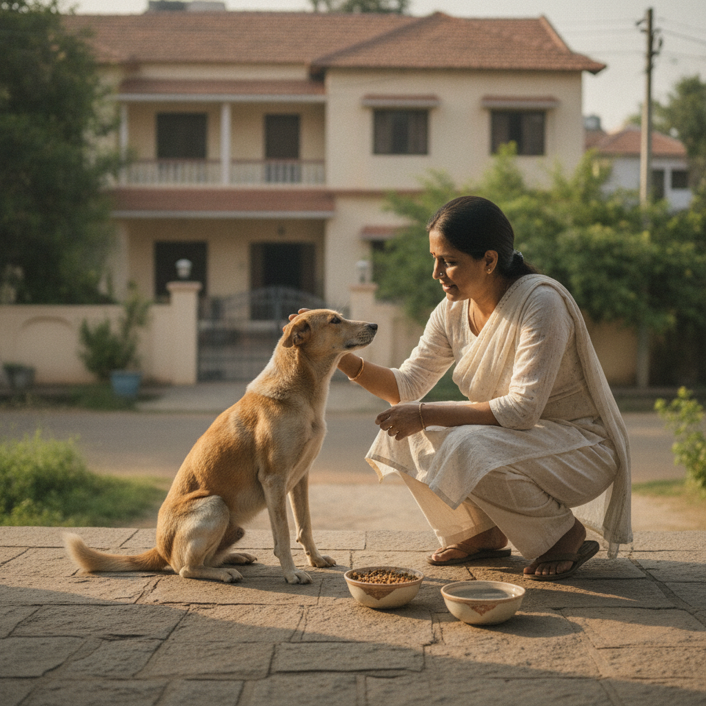 Dog Left Alone After Chandgude Family Tragedy at Khavda Hill Adopted