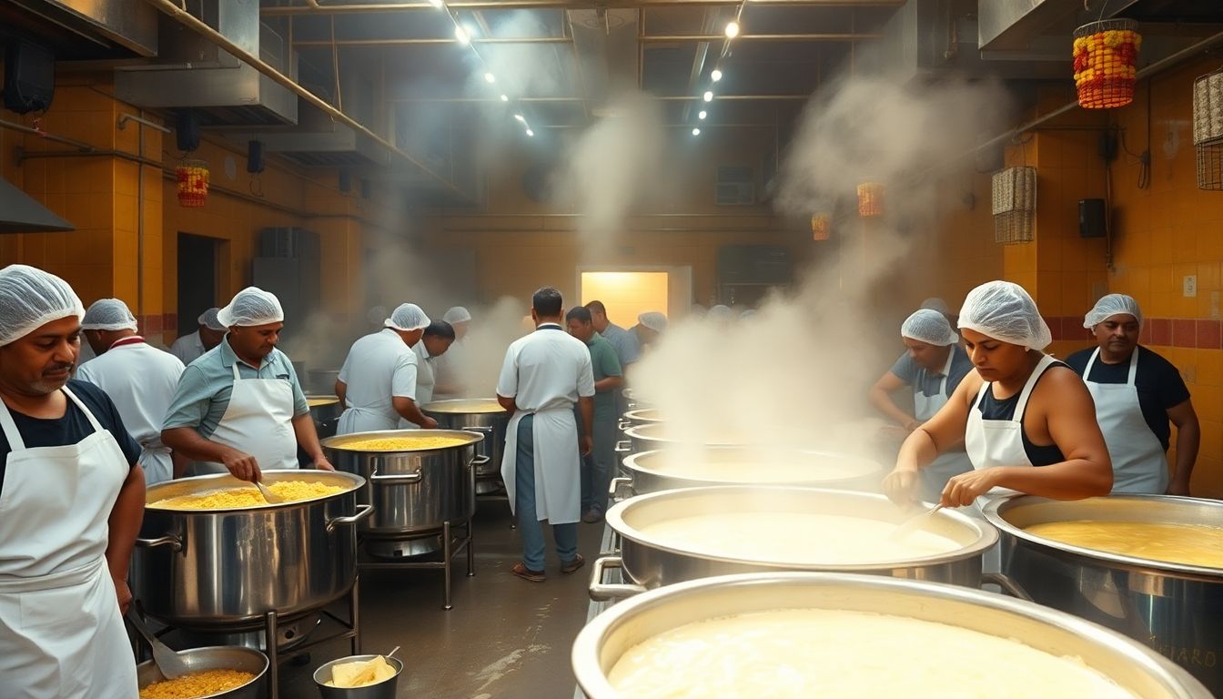GSB Wadala Mandal Prepares Mahaprasad for 25,000 Daily Amid FDA Safety Checks